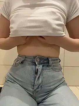 Cumonmme — Lower  jeans to show off your panties